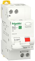 Автомат дифференциального тока АВДТ Schneider Electric Resi9 2п 6А 30мА 6кА C тип A картинка